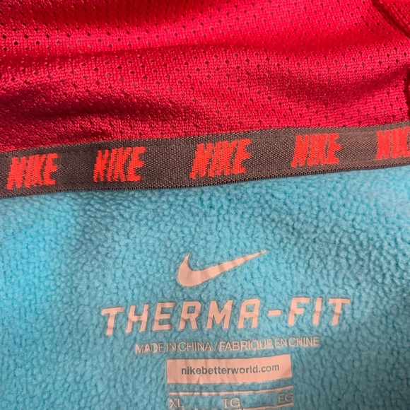 A Blue Nike hoodie. Therma-fit. Youth XL - Picture 2 of 2